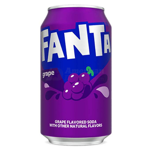 Fanta Grape con vodka y lima: combinado morado, simple y llamativo