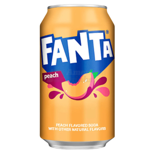 Fanta Peach con té frío y limón: refresco de melocotón para servicio rápido